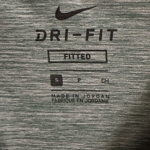 Nike Pro Men's Green Fitted Performance Tee size small - Picture 5 of 10
